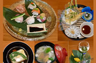 レストランで外食の写真